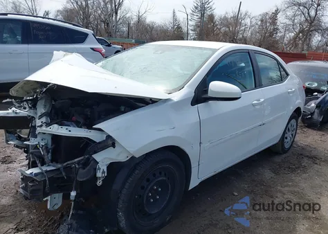 2019 Toyota Corolla Le из США, поврежденный, VIN 2T1BURHE7KC218236